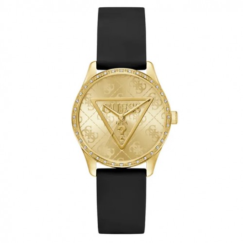 Guess GW0942L2 Gold Black Rubber