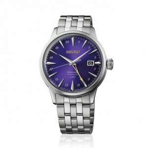 Seiko HCB006J1 HCB006 Cocktail Time GMT 145th Anniversary In Edo Purple Limited Edition
