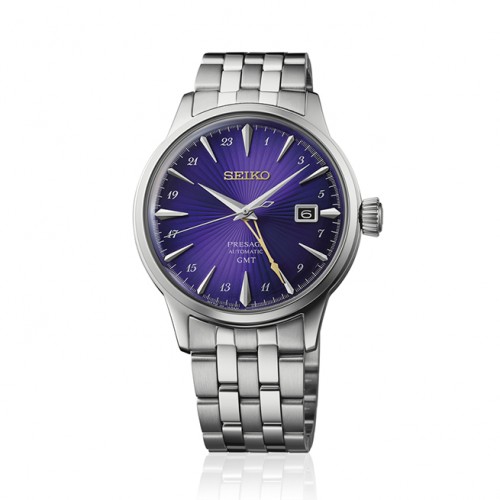 Seiko HCB006J1 HCB006 Cocktail Time GMT 145th Anniversary In Edo Purple Limited Edition