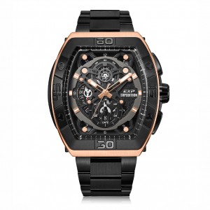 Expedition 6800 Rosegold Black Steel MCBBRBA
