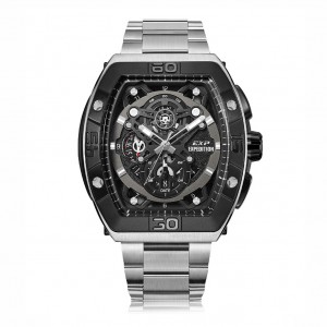 Expedition 6800 Silver Black Steel MCBTBBA