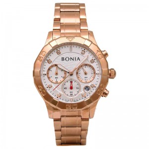 Bonia BR193-2517C Rosegold White New