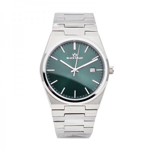 Black Spade A909.12.6 Silver Green Man Sapphire PRX Black Spade A909.12.6 Silver Green Man Sapphire PRX