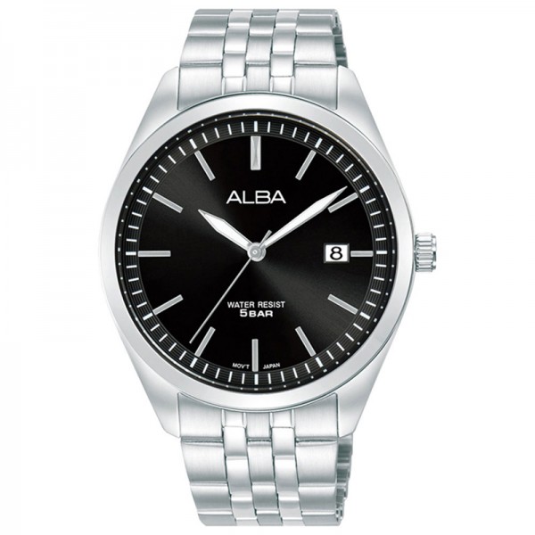 Alba AS9S15 Silver Black Man Steel