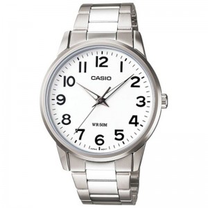Casio MTP-1303D-7BVDF Silver White Steel