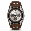 Fossil CH2565 Silver Brown