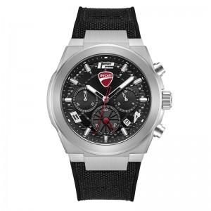 Ducati DTWGC0002001 Silver Black Black Leather