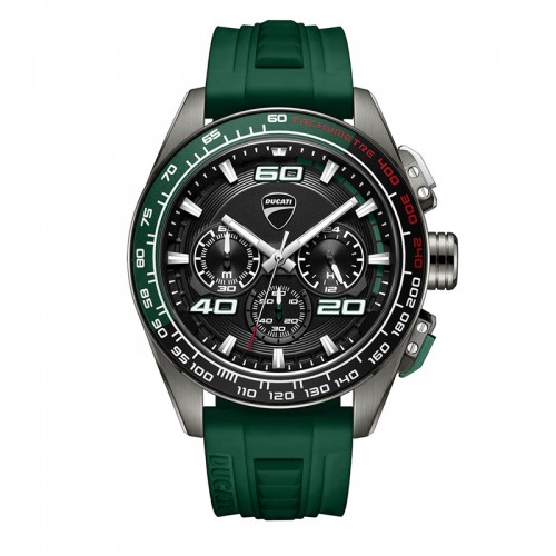  Ducati DTWGO0001704 Black Green Rubber