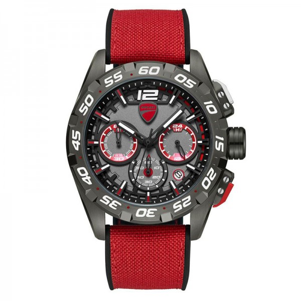  Ducati DTWGO0001804 Black Red Rubber