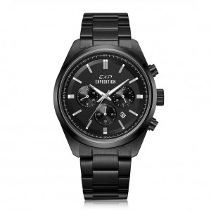 Expedition 6867 Rosegold Full Black Steel MCBIPBA