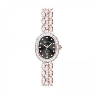 Bonia BNB10920-2537S Rosegold Black