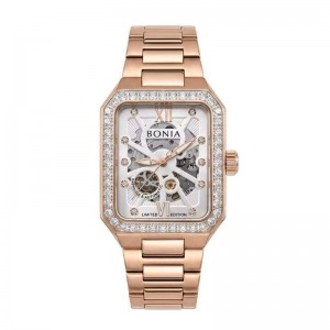 Bonia B10927-2513LE Rosegold White Limited Edition 