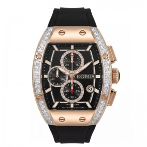 Bonia B10928-2532LE Rosegold Black Limited Edition