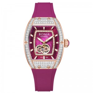 Bonia B10929-2562LE Rosegold Purple +Limited Edition