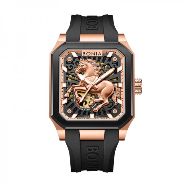 Bonia B2026-1532LE Rosegold Black Limited Edition 