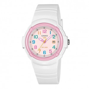 Casio LX-800H-7A1VDF Ladies White Resin