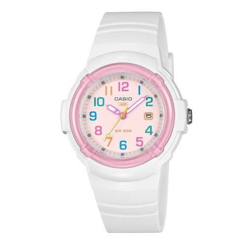 Casio LX-800H-7A1VDF Ladies White Resin