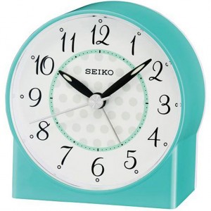 Jam Meja Weker Seiko QHE136L Green