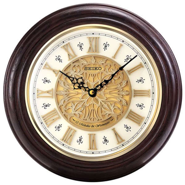 Jam Dinding Seiko QXM342B Musical Wall Clock