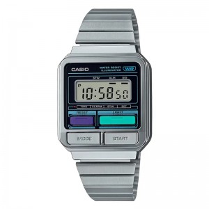 Casio A120WE-1ADF Stainless Steel Band