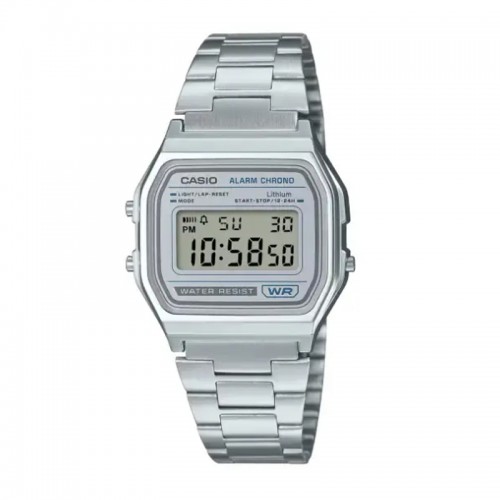 Casio A158WEA-7DF Silver