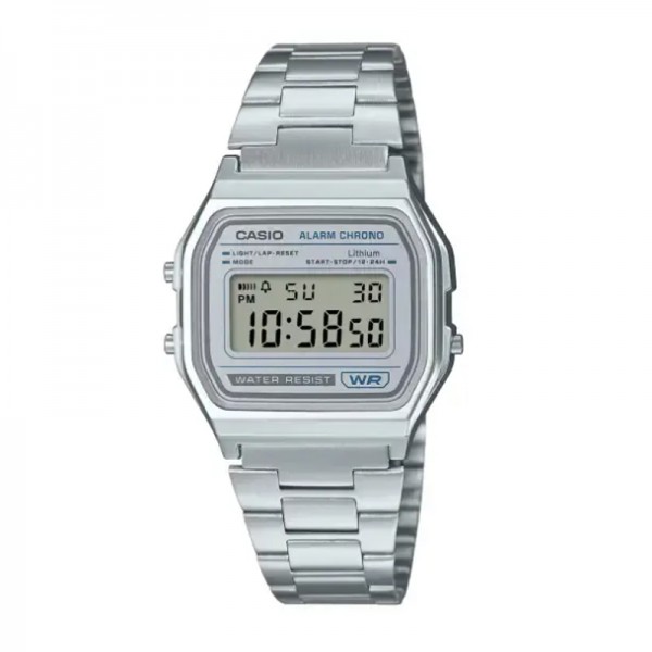Casio A158WEA-7DF Silver Casio A158WEA-7DF Silver