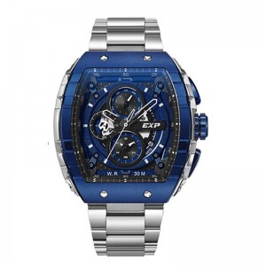 Expedition 6782 Silver Blue Ring Steel MCBTUBU