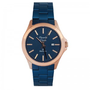 alexandre christie ac 1026 Rosegold Blue Man MDBURBU