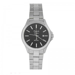 alexandre christie ac 1026 Silver Black Lady LDBSSBA