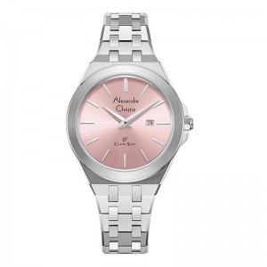 Alexandre Christie AC 8700 Silver Pink Lady LDBSSPN