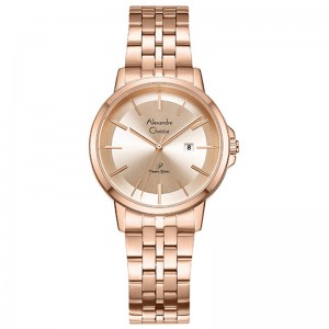 Alexandre Christie AC 1036 Full Rosegold Lady LDBRGLN