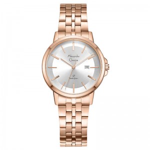 Alexandre Christie AC 1036 Rosegold White Lady LDBRGSL