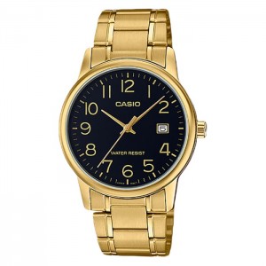 Casio MTP-V002G-1BUDF Gold Black