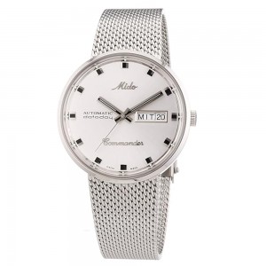 MIDO Commander M842942111 Sand Steel New