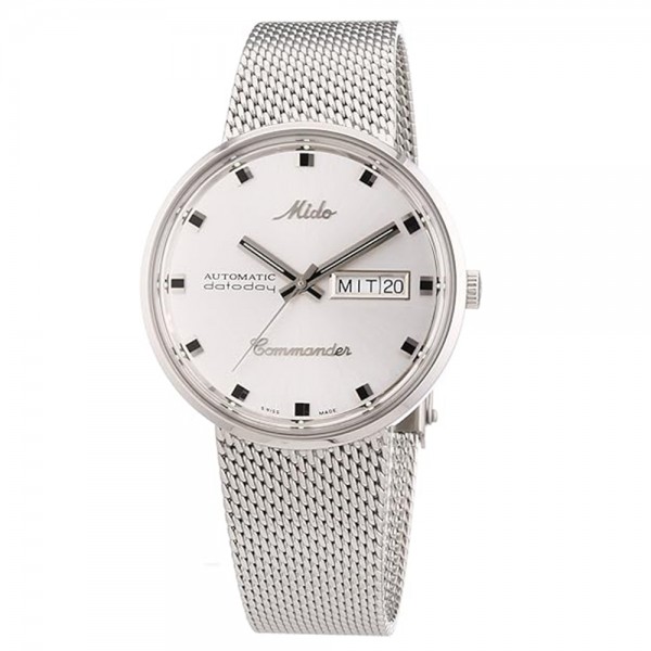 MIDO Commander M842942111 Sand Steel New