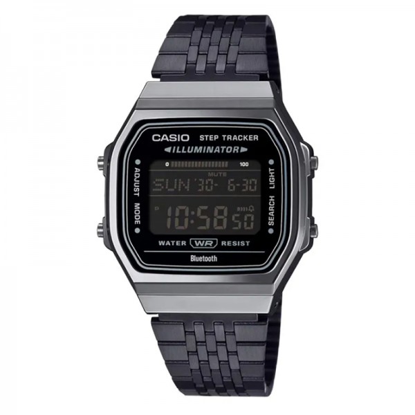 Casio ABL-100WEGG-1BDF Black Steel Band