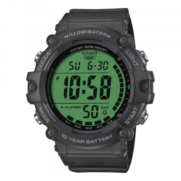 Casio AE-1500WHC-1AVDF Black Green