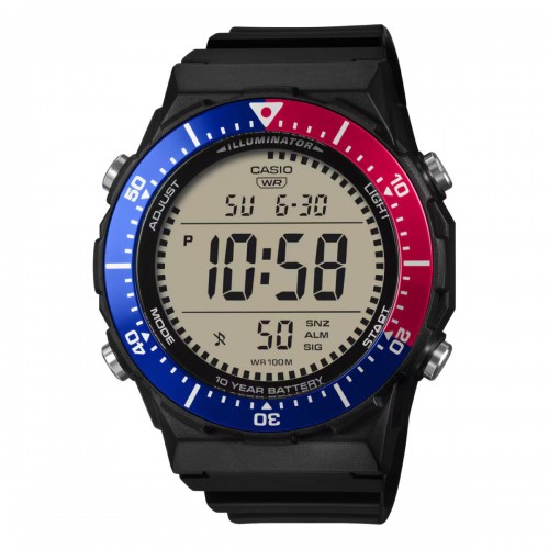 Casio AE-1700H-1A2VDF Pepsi Black Rubber