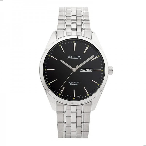 ALBA AJ6179X1 AJ6179 Silver Black Man