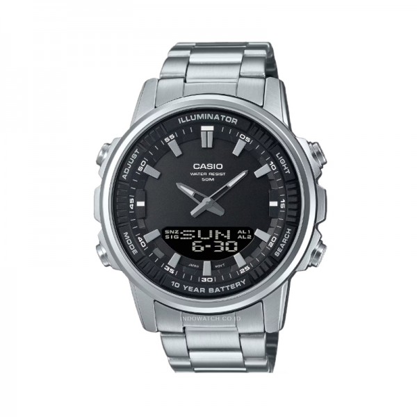 Casio AMW-880D-1AVDF Silver Steel