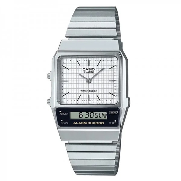 Casio AQ-800E-7ADF Silver White Black Casio AQ-800E-7ADF Silver White Black