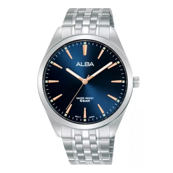 Alba ARX111 ARX111X1 Silver Blue Steel Man Alba ARX111 ARX111X1 Silver Blue Steel Man