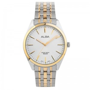 Alba ARX112 ARX112X1 Silver Gold White Steel Man