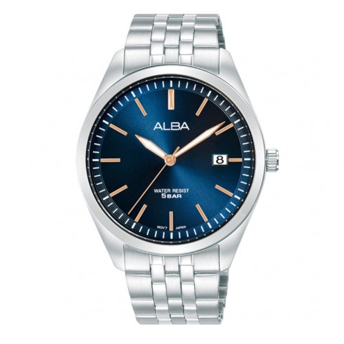 Alba AS9S13 Silver Blue Man Steel