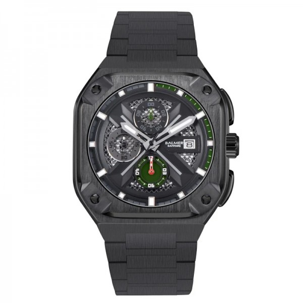 Balmer B-8819MC-BK-6 Black Green Steel