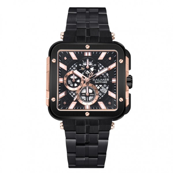 Balmer B-8839MC-BRG4 Rosegold Black Steel Balmer B-8839MC-BRG4 Rosegold Black Steel