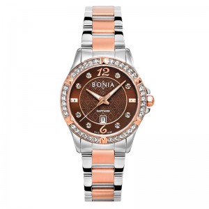 Bonia BNB10789-2645S Rosegold White