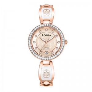 Bonia BNB10865-2577S Rosegold White