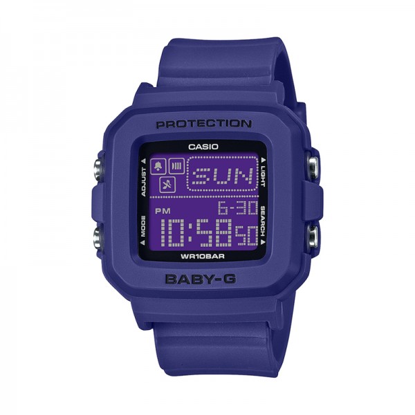 Casio Baby-G BGD-10K-2DR Digital Blue Resin Kuromi