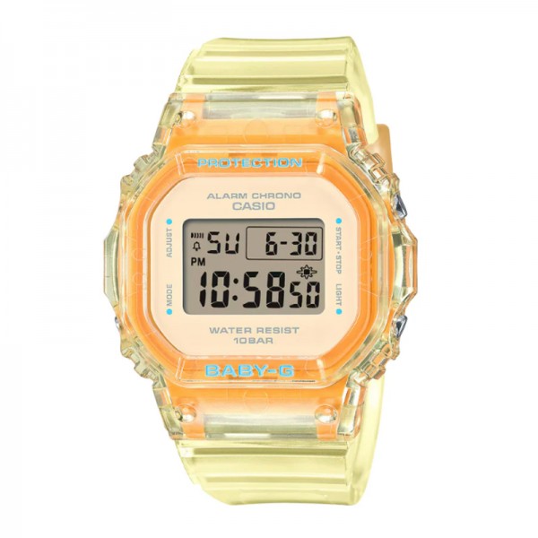 Casio Baby G BGD-565SJ-9DR Yellow Jelly Transparant